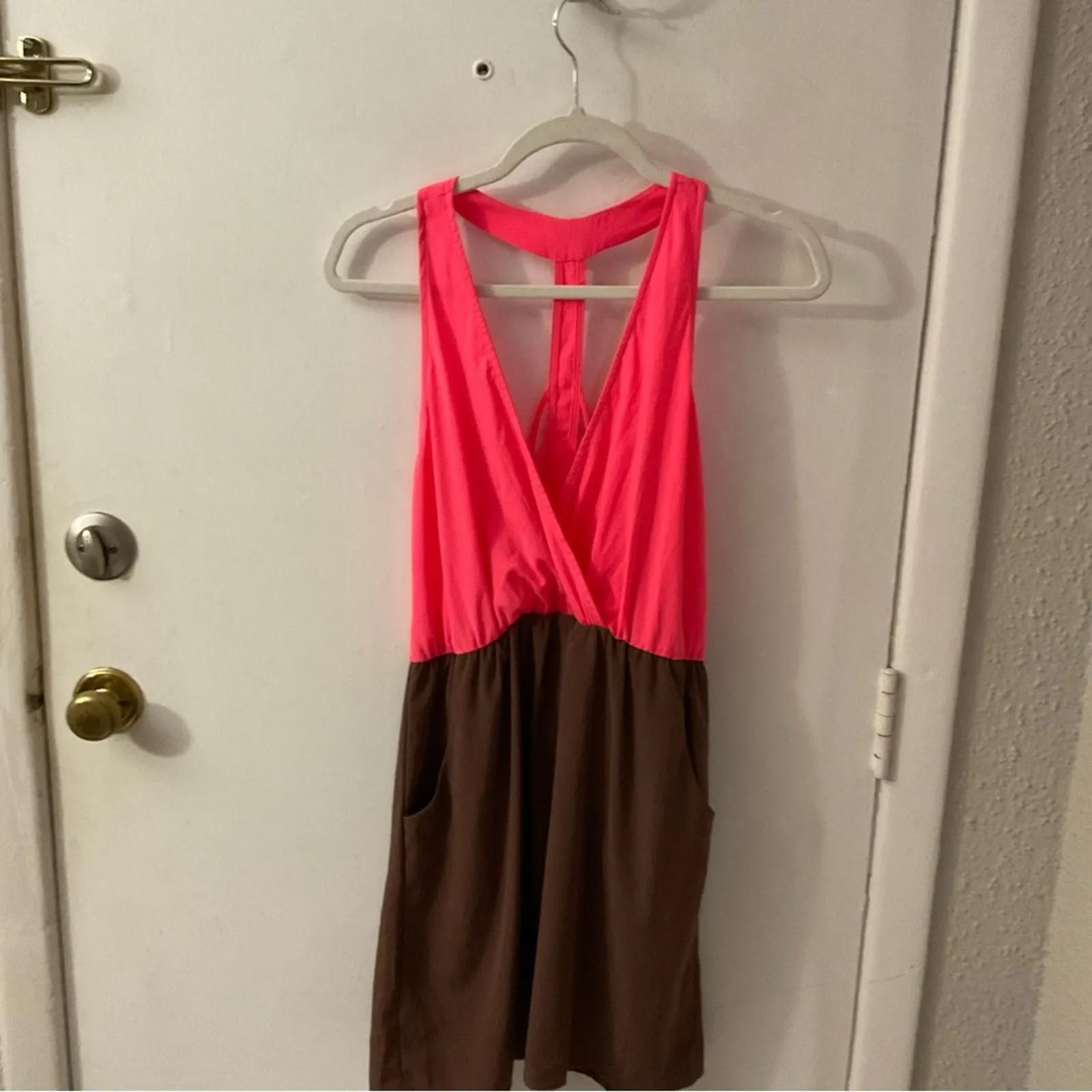 Lulu’s Strappy Open Back Neon Multi-color Dress. No Size Party Festival Boho - Image 5