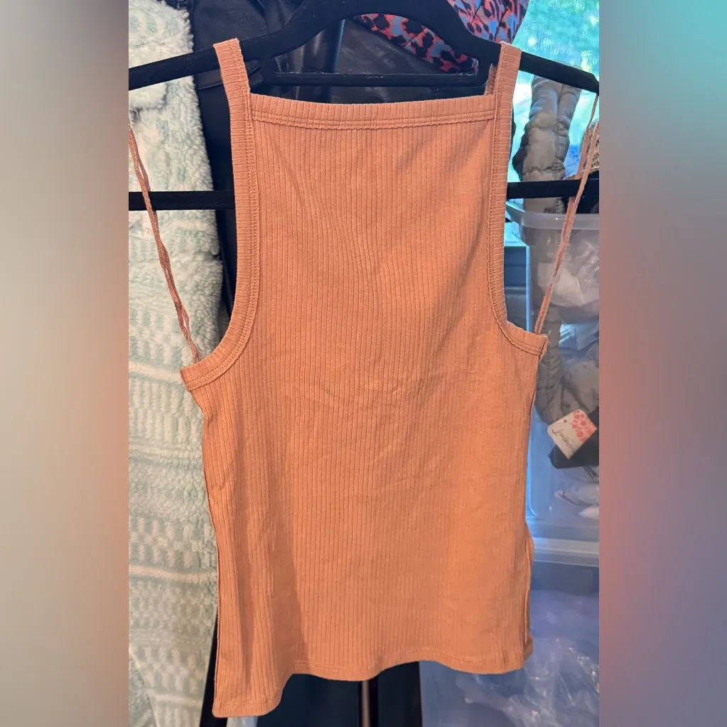 NWT Free People We The Free Mia Tank - macchiato tan sand - XS - Image 10