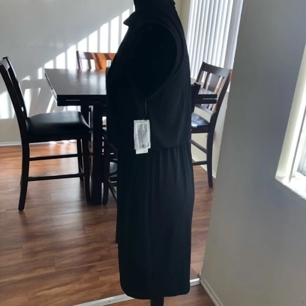 New Women's Nine West Solid Ity Key Hole Dress - Image 5