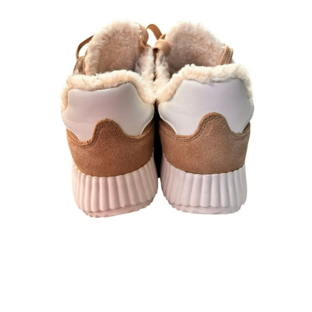 NWOB Steve Madden Shereen Women's Fashion Sneakers Chestnut Suede Size 7.5 - Image 6