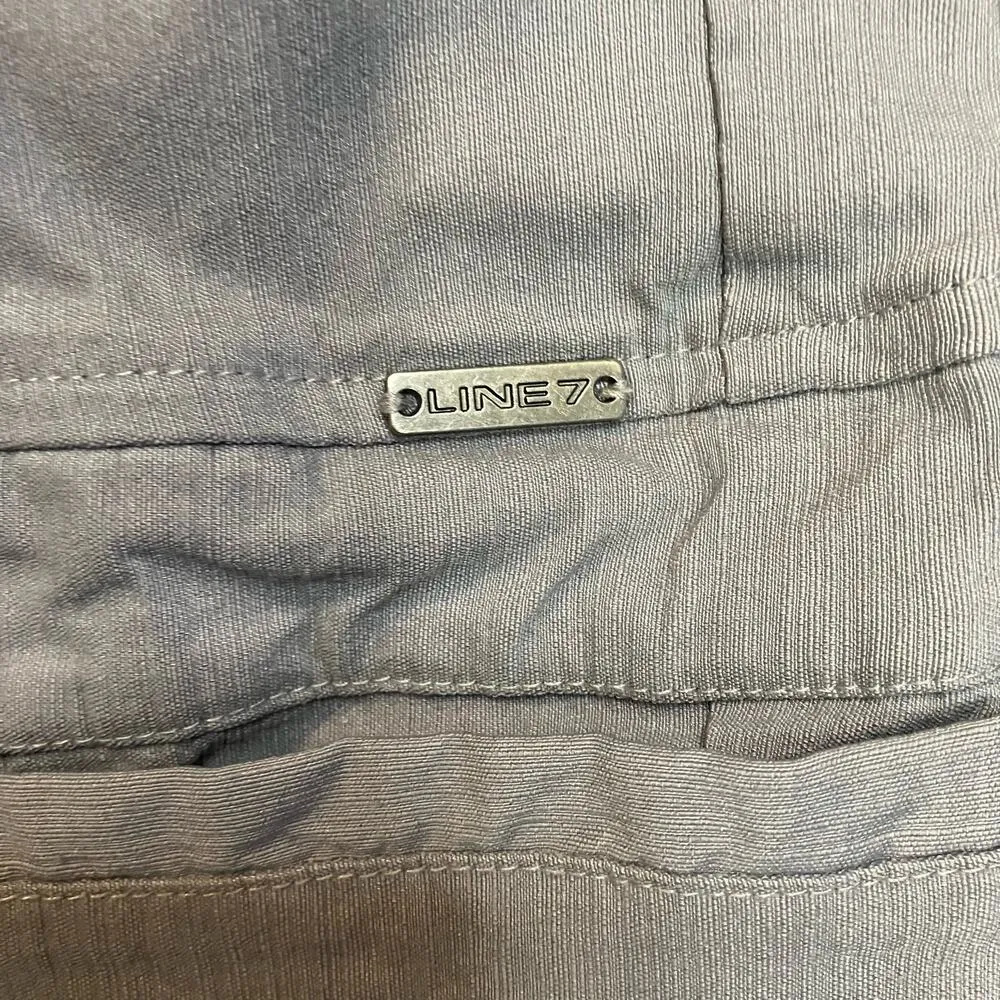 Line7 Women's Gray Cargo Athletic Outdoor Pants Size 12 - Image 4