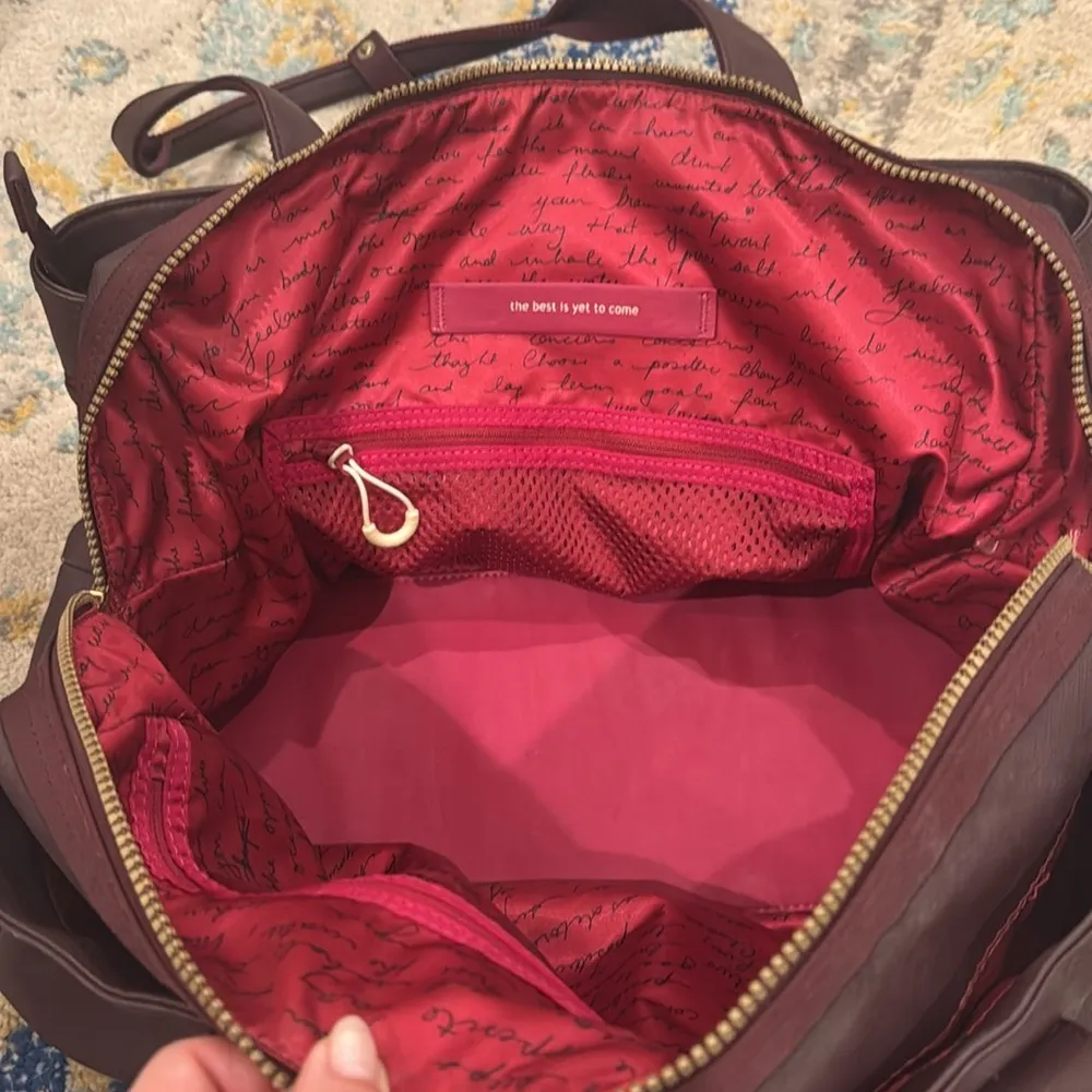 Lululemon purple overnight bag - Image 2
