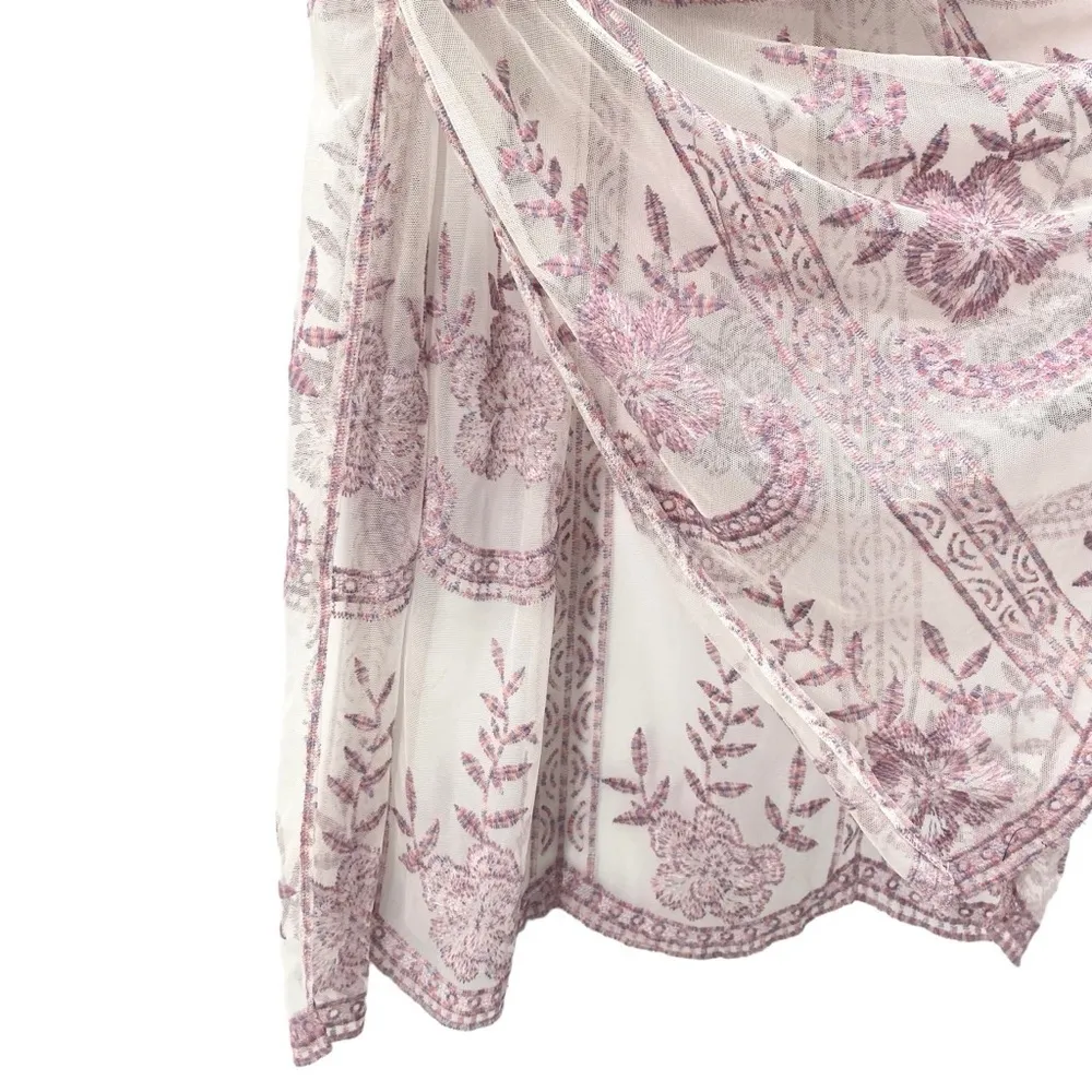 Altar'd State Women’s Embroidered Floral Lace Maxi Dress - Image 12