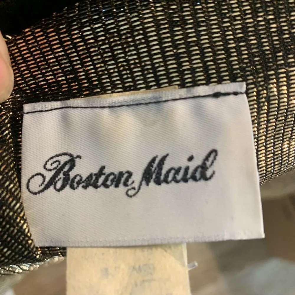 VTG Boston Maid gold jacket size 10 Gold - Image 4