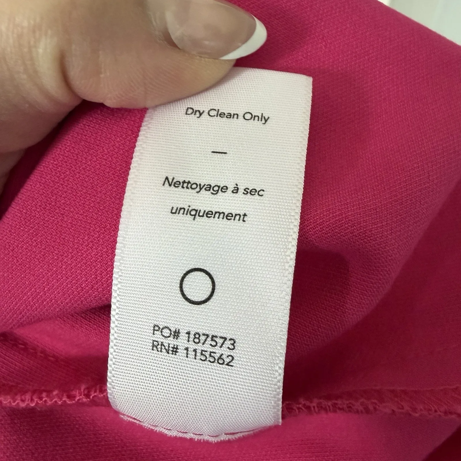 Likely  Packard Dress Woman’s Size 4 Fuchsia One Shoulder Side Slit - Image 9