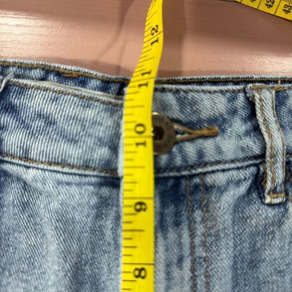 Bullhead Denim Co High Rise Shorts 7 Blue Size undefined - Image 6