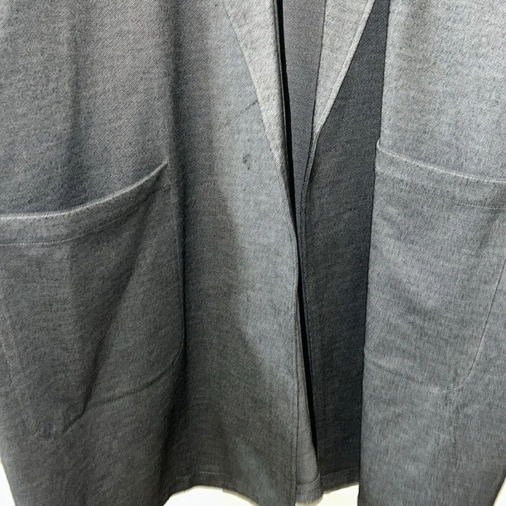 Grey Lab Gray Open Front Oversized Blazer Jacket(Size S/M) Gray - Image 9