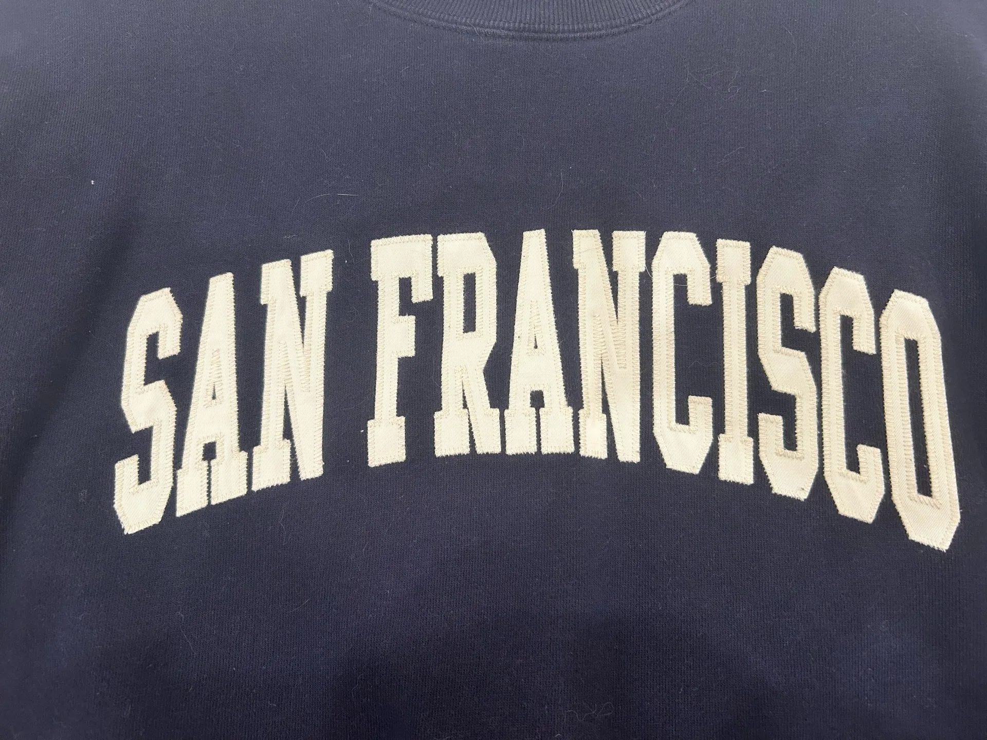 Navy John Galt Crewneck - Image 2