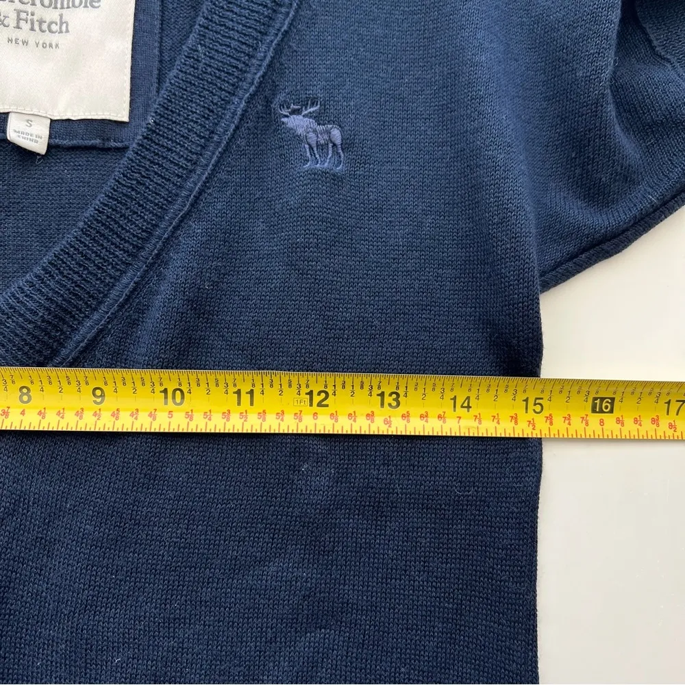 navy blue V neck fitted tunic dress silk blend knit y2k soft - Image 5