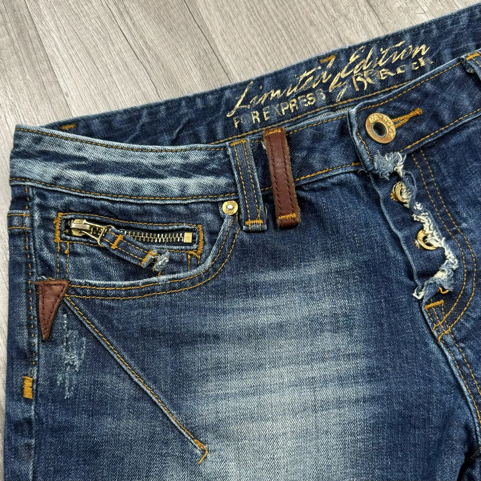 ReRock for Express Demim Jean Shorts - Image 2