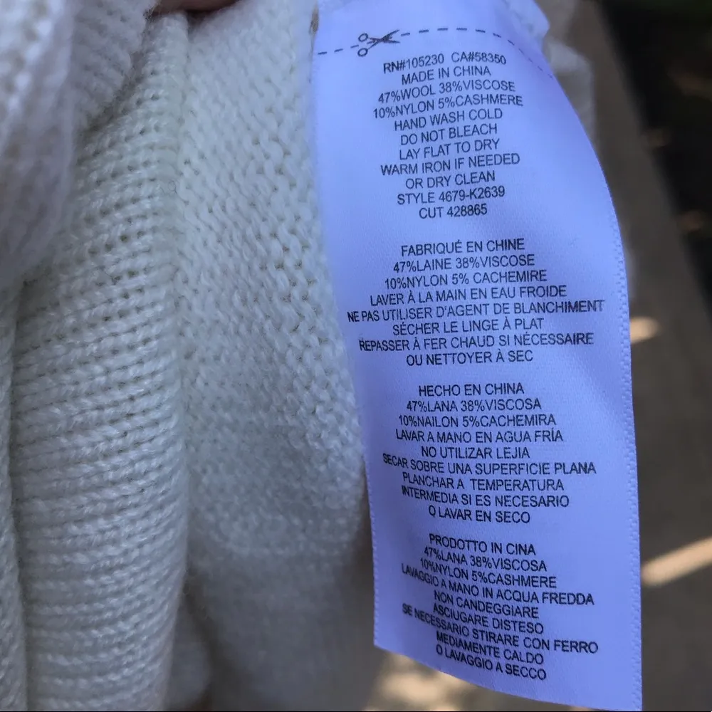 Joie Larken V-Neck Lace Up Pullover Sweater - Image 7