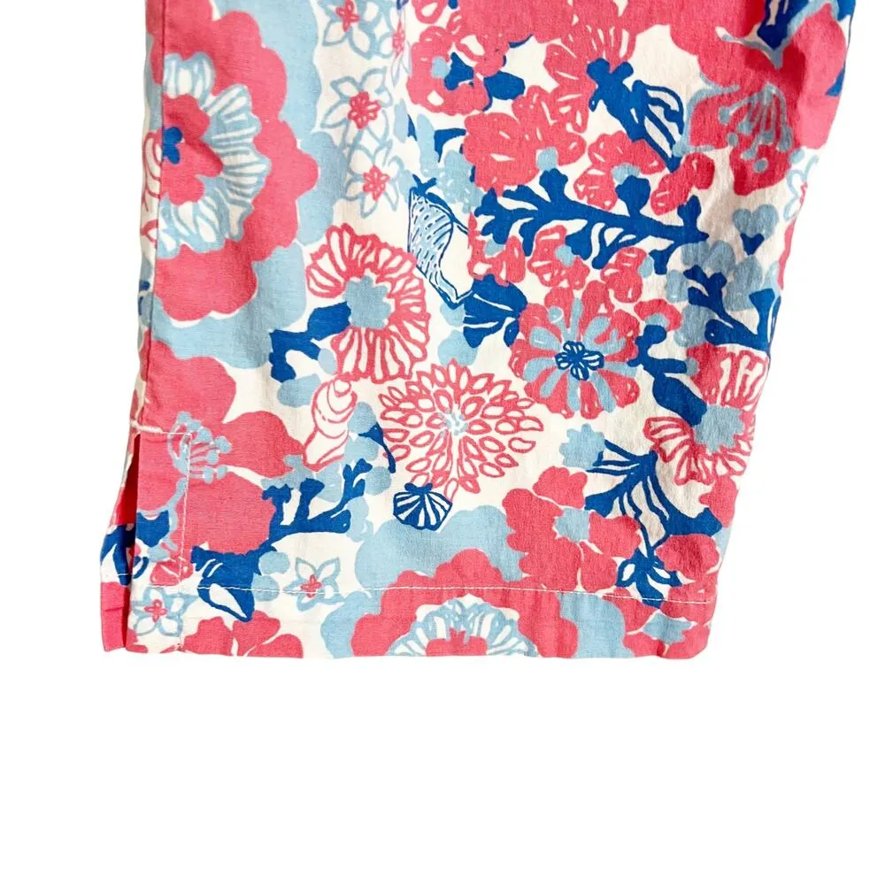 Lilly Pulitzer Palm Beach Fit Floral Pants Size 2 - Image 4
