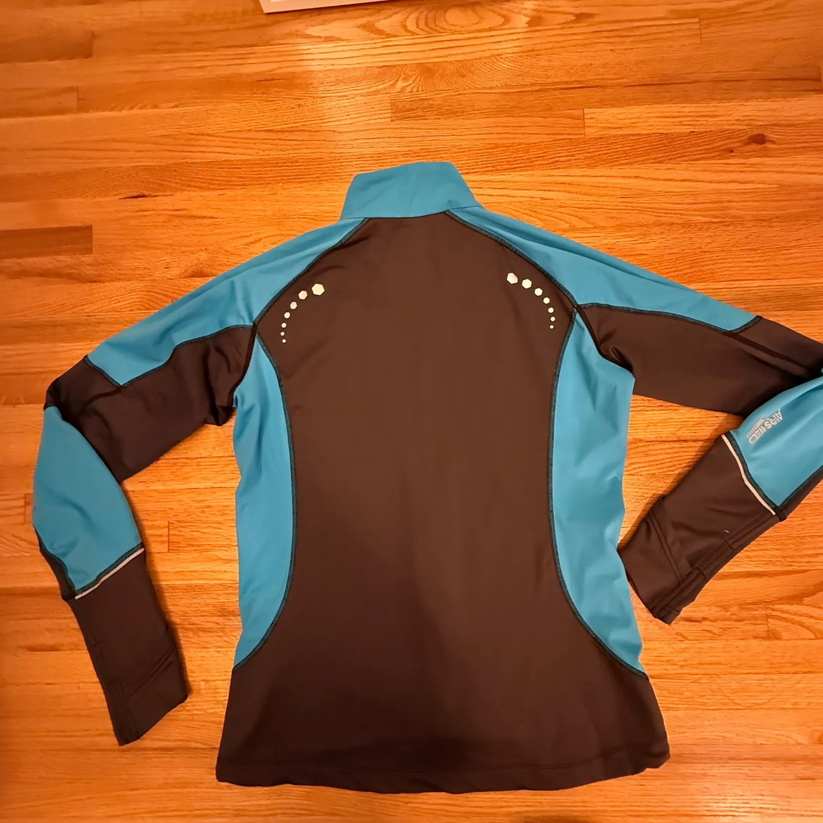 Mountain Hardwear AirShield Active Women's Wind Jacket Blue Black Size L - Image 7