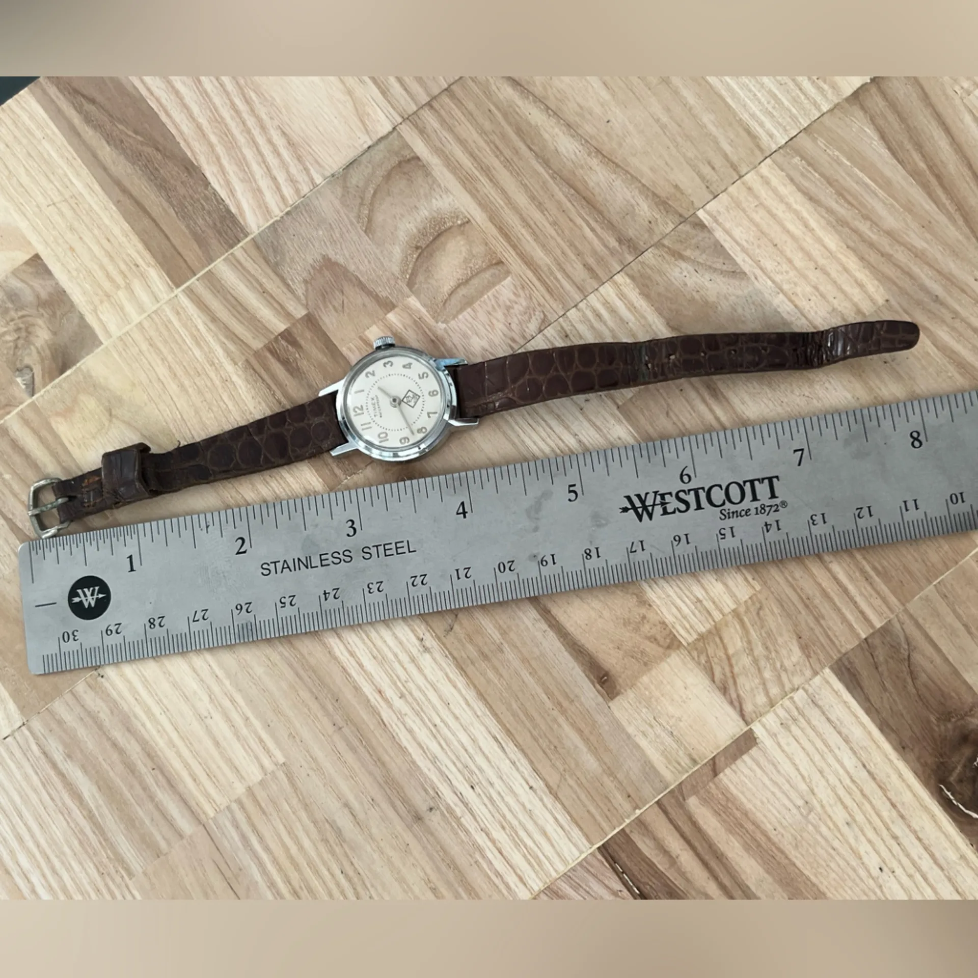 Timex BSA Cub Scouts Vintage Mechanical Winding Watch Genuine Leather Strap - Image 11