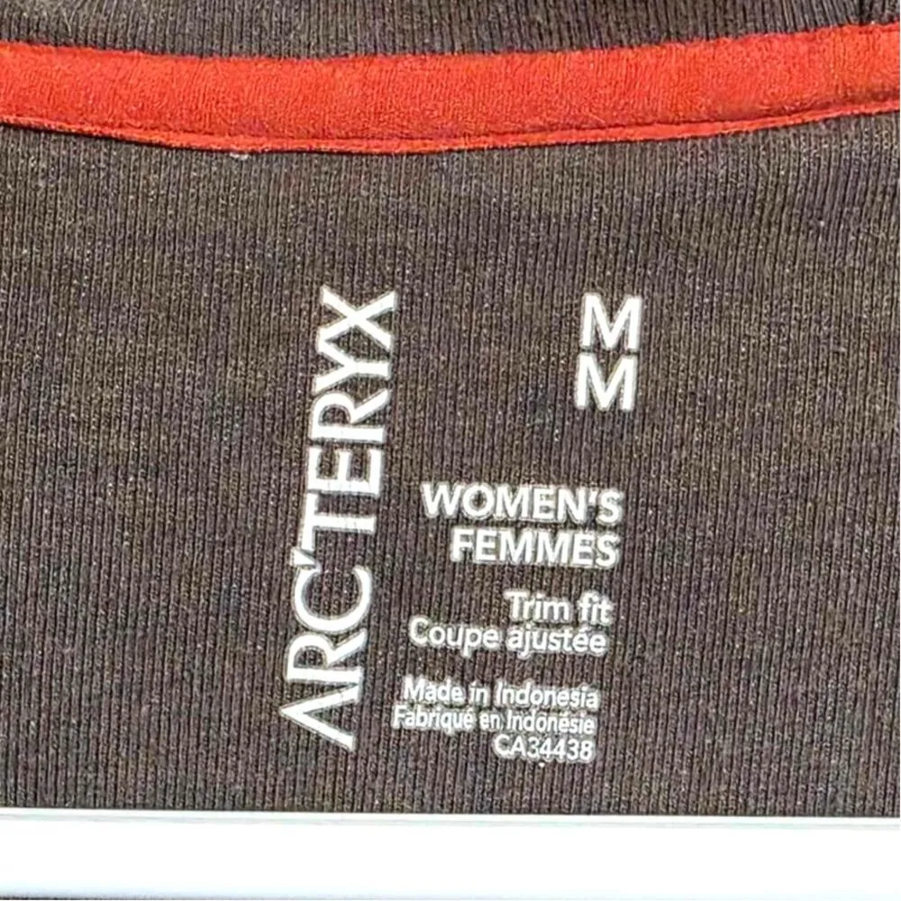 Arc'teryx Women's Tarsa Trim Fit Full Zip Hoodie Plum Grey Medium Gray - Image 3