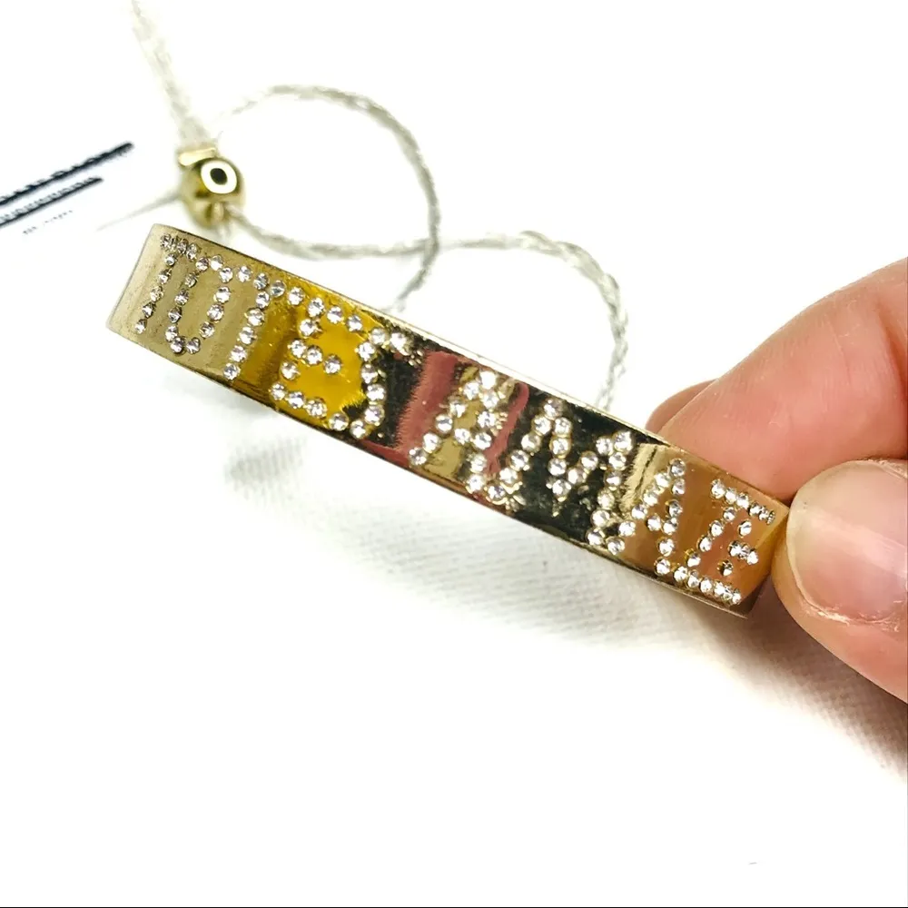 3/$30 American Eagle | Gold Rhinestone Totes Amaze Bracelet - Image 3