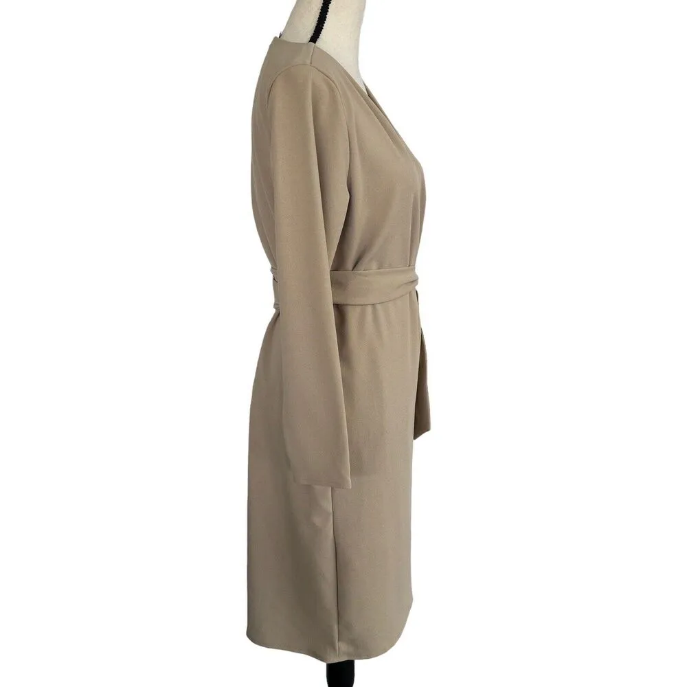 Alfani Petite Medium Wrap Dress Stretch Surplice V - Image 3