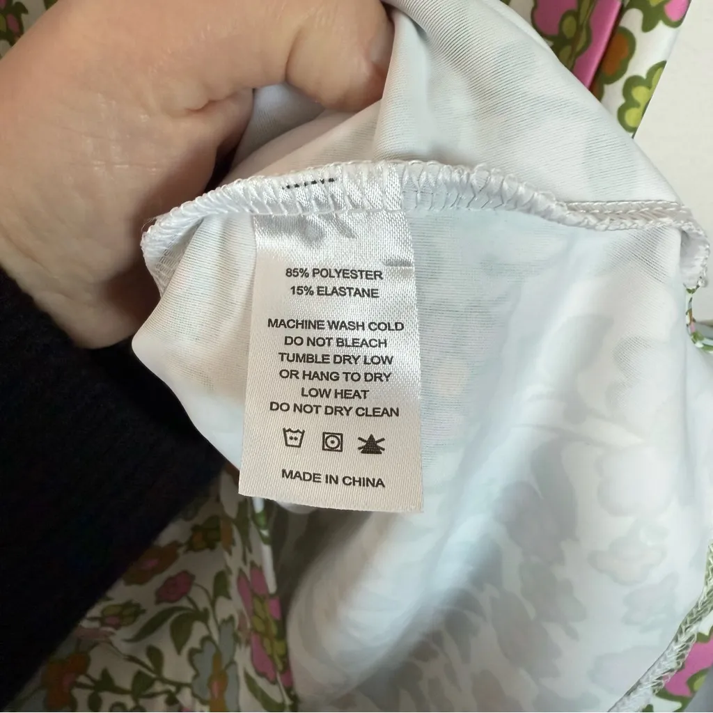 NWT Smith & Quinn Kennedy Sleeveless Zip Golf Top Dandelion Haze S Green - Image 8