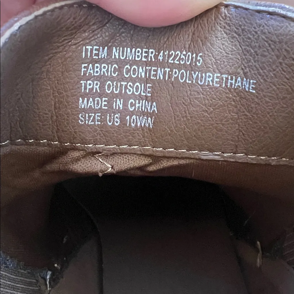 Torrid Square Toe Block Heel Chelsea Boot, Cognac - Image 8