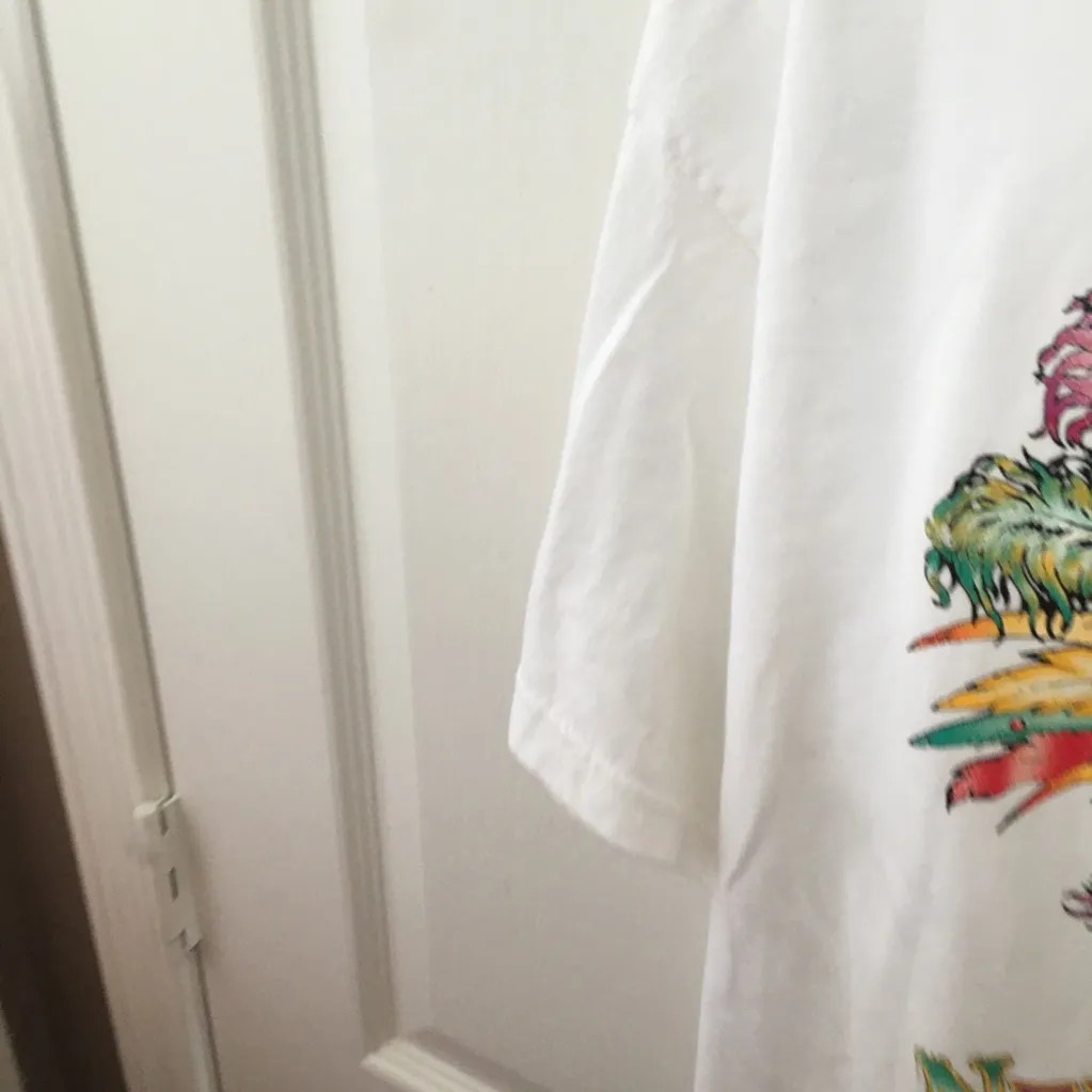 FINAL MARKDOWN Ladies New Orleans tee medium White - Image 3