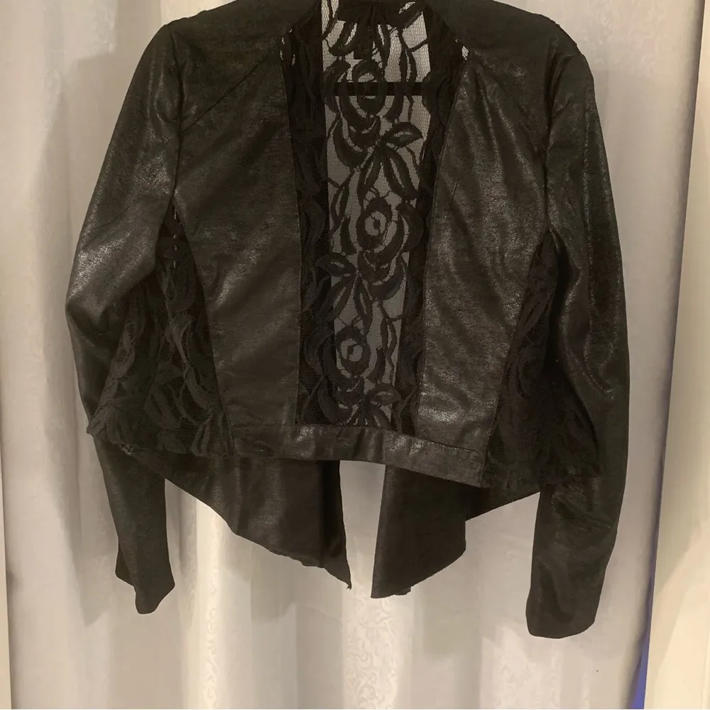 INC- Suede-Cloth Jacket Sz: Large - Image 5