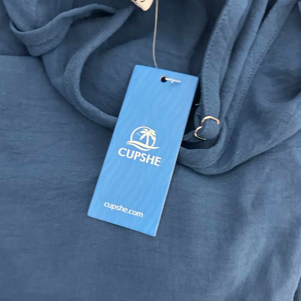 Cupshe NWT  Elegant Tie-Front Beach Jumpsuit - Image 5