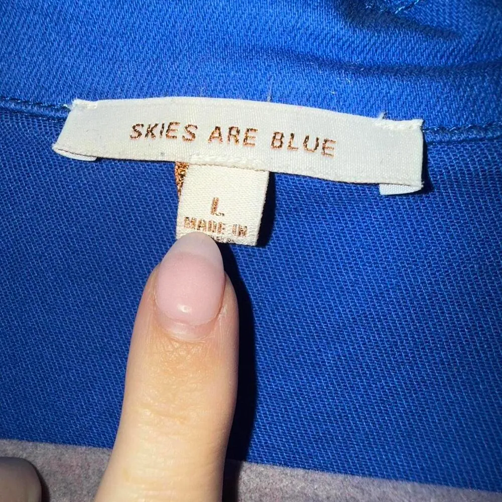 Skies are blue jumpsuit Size L - Image 4