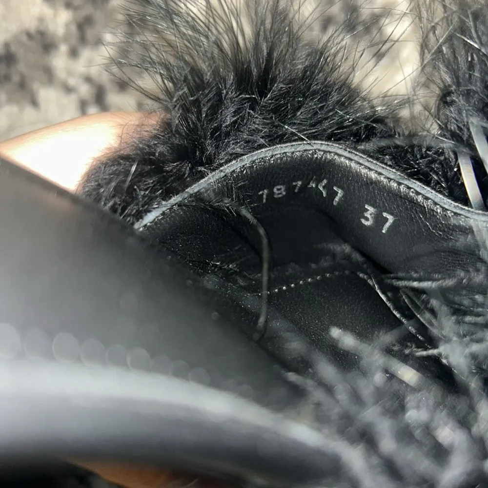 Balenciaga Boudoir Feather Slide Sandal size 37 - Image 11