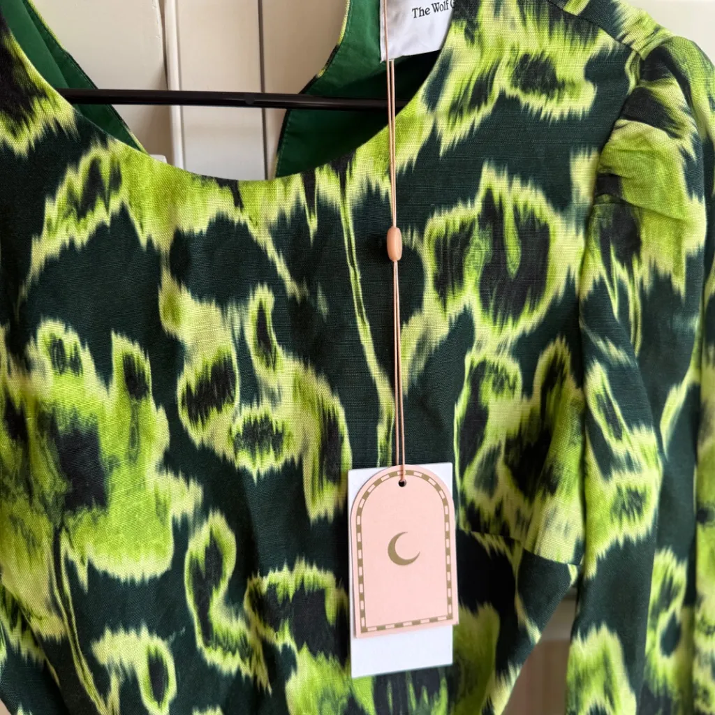 The wolf gang Light green Sofia dress NWT Sz S - Image 6