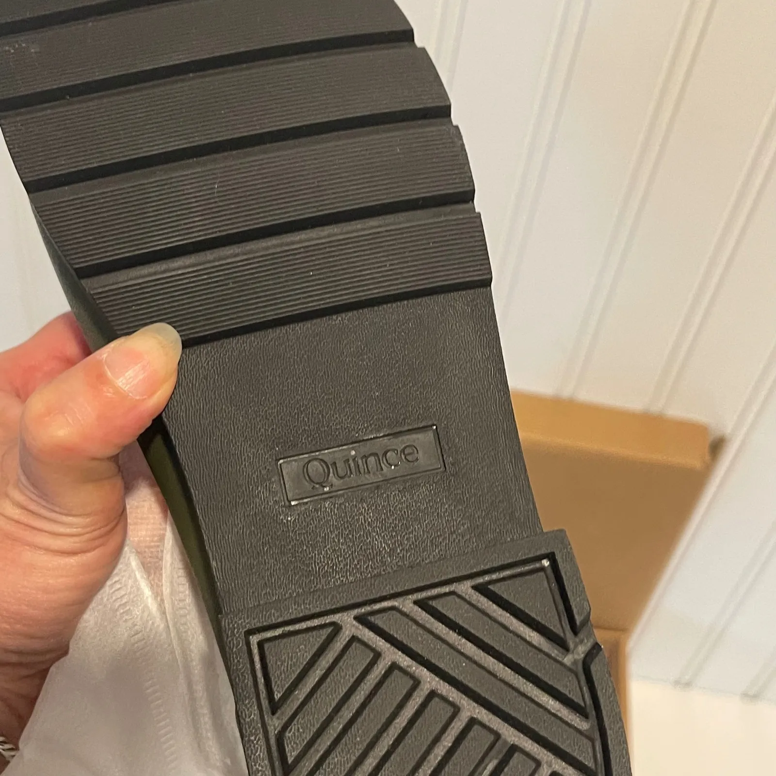 Quince Waterproof Ankle Rain Boot Olive Green Women's Size 8 NIB - Image 4