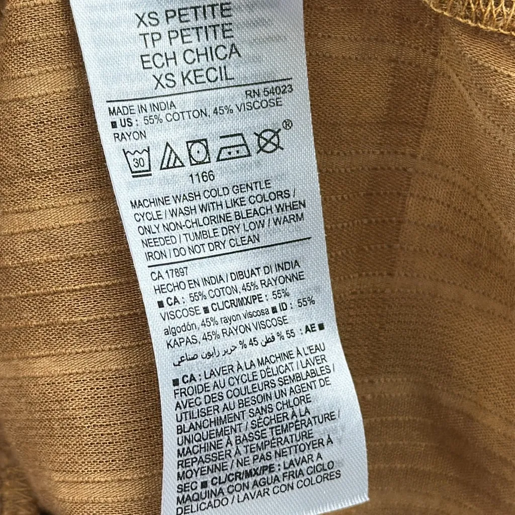 Old Navy Sleeveless Tiered Dobby Swing Dress  Coin Toss Color Petite XS - Image 10