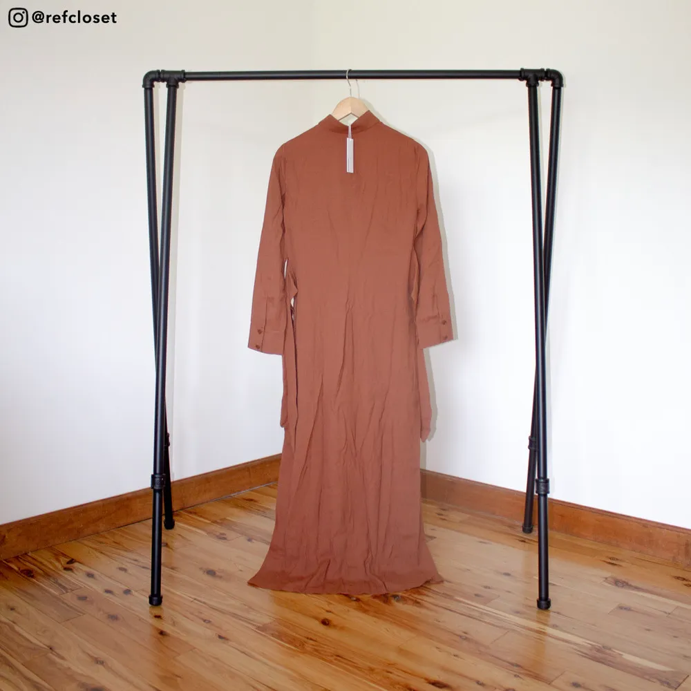 Reformation Robin Dress (Cinnamon) - Image 4