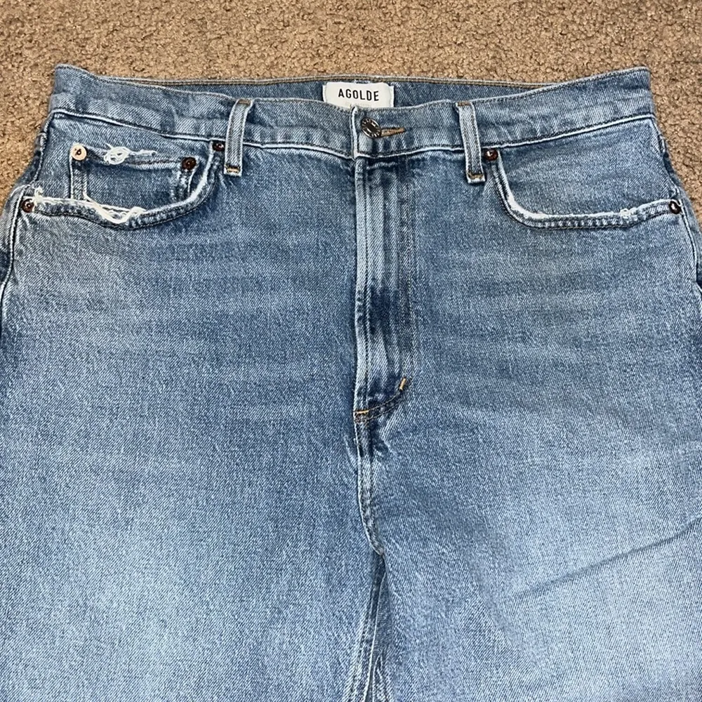 AGOLDE High‎ Rise Stovepipe Jeans Quiver 31 - Image 6