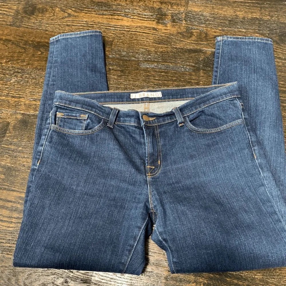 J Brand 3910 Aruba Button & Zip Fly 5 Pocket Style Denim Jeans Blue Size 31 - Image 5