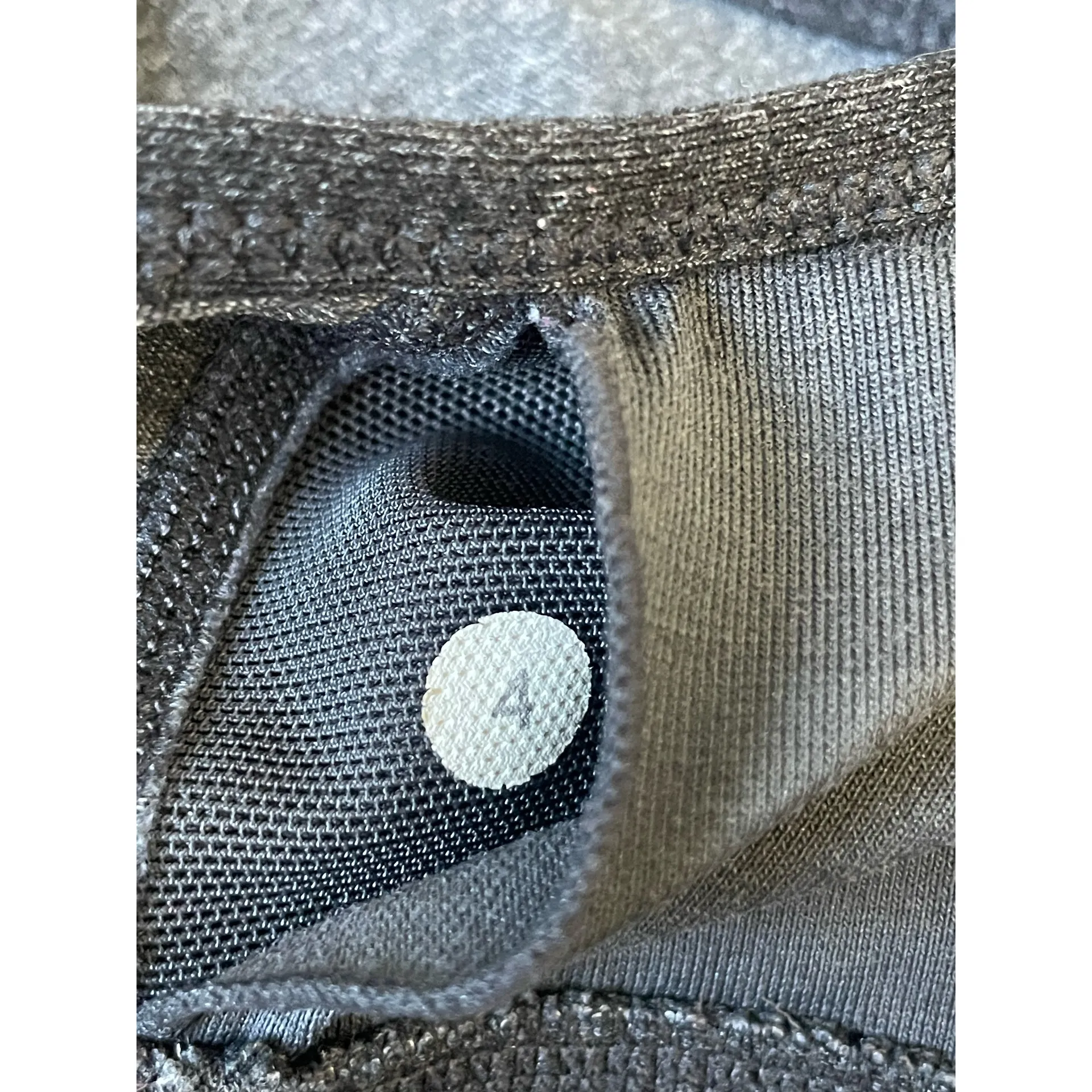 Athletica Two Toned Grey Sports Bra - Image 11