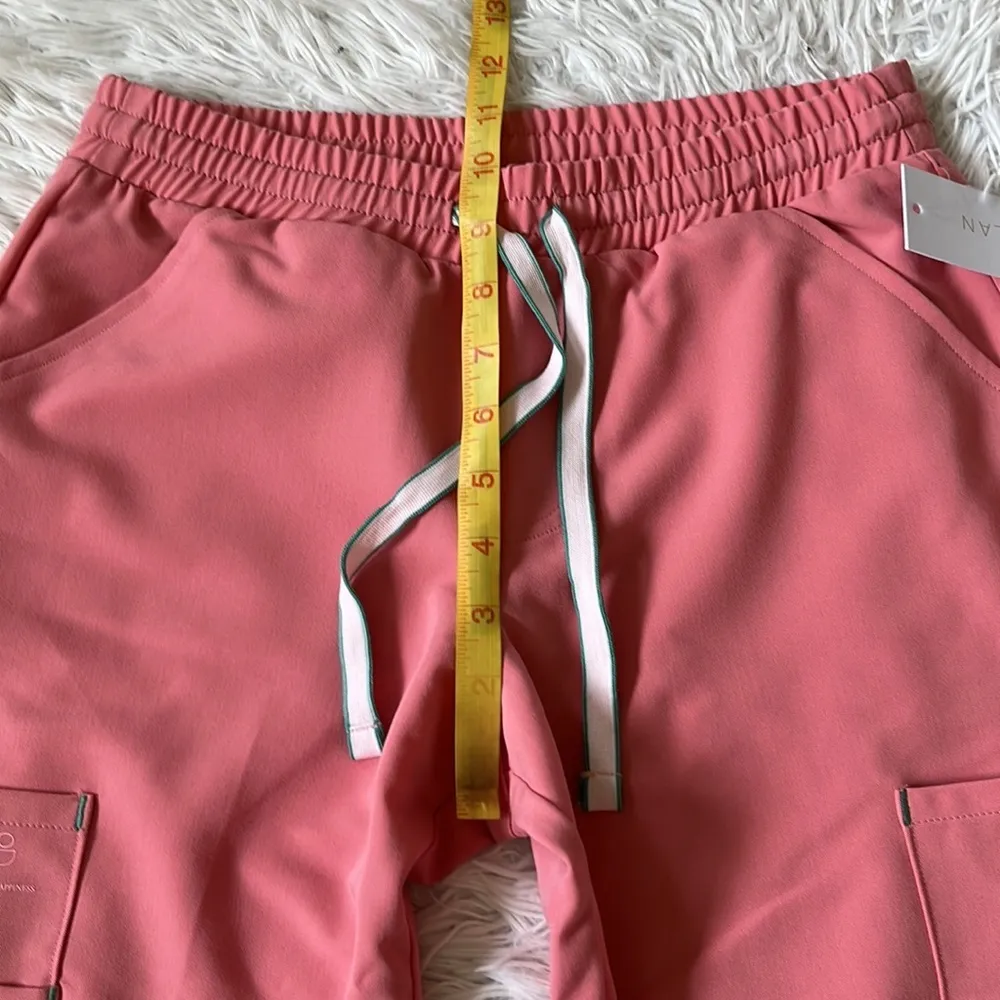 Dolan Anthropologie Women’s 7 pocket scrub jogger pants Mauve size XS - Image 7