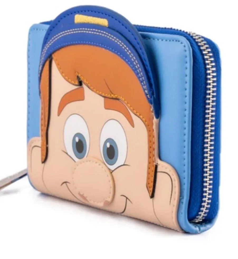 LOUNGEFLY Wreck-It Ralph Fix-It Felix 6 Slot Wallet Disney NWT - Image 8