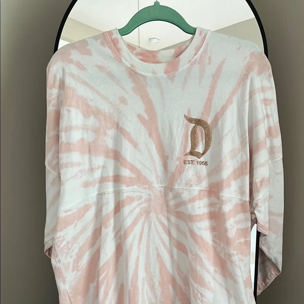 Disneyland Pink and White Tie-Dye Spirit Jersey - Image 2