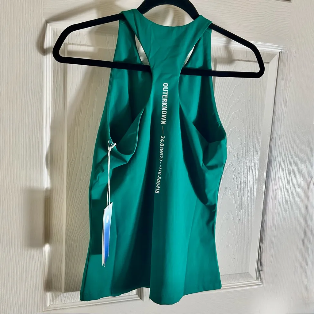 Outerknown Women's Teal Tank Top Size Small
NWT - Image 9