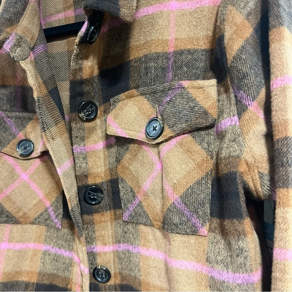 BB Dakota Steve Madden Plaid Shacket - Image 2