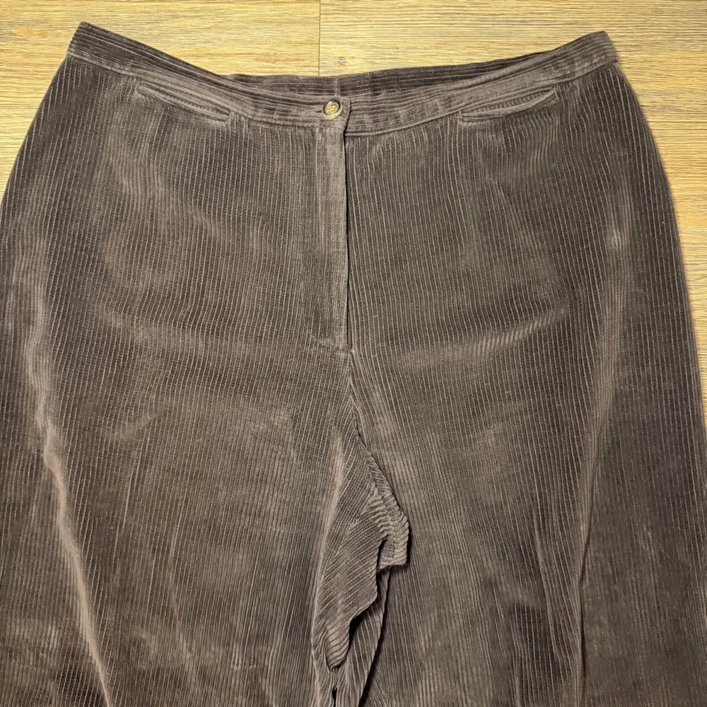 Piazza Sempione Dark Brown Corduroy Trousers - Image 7