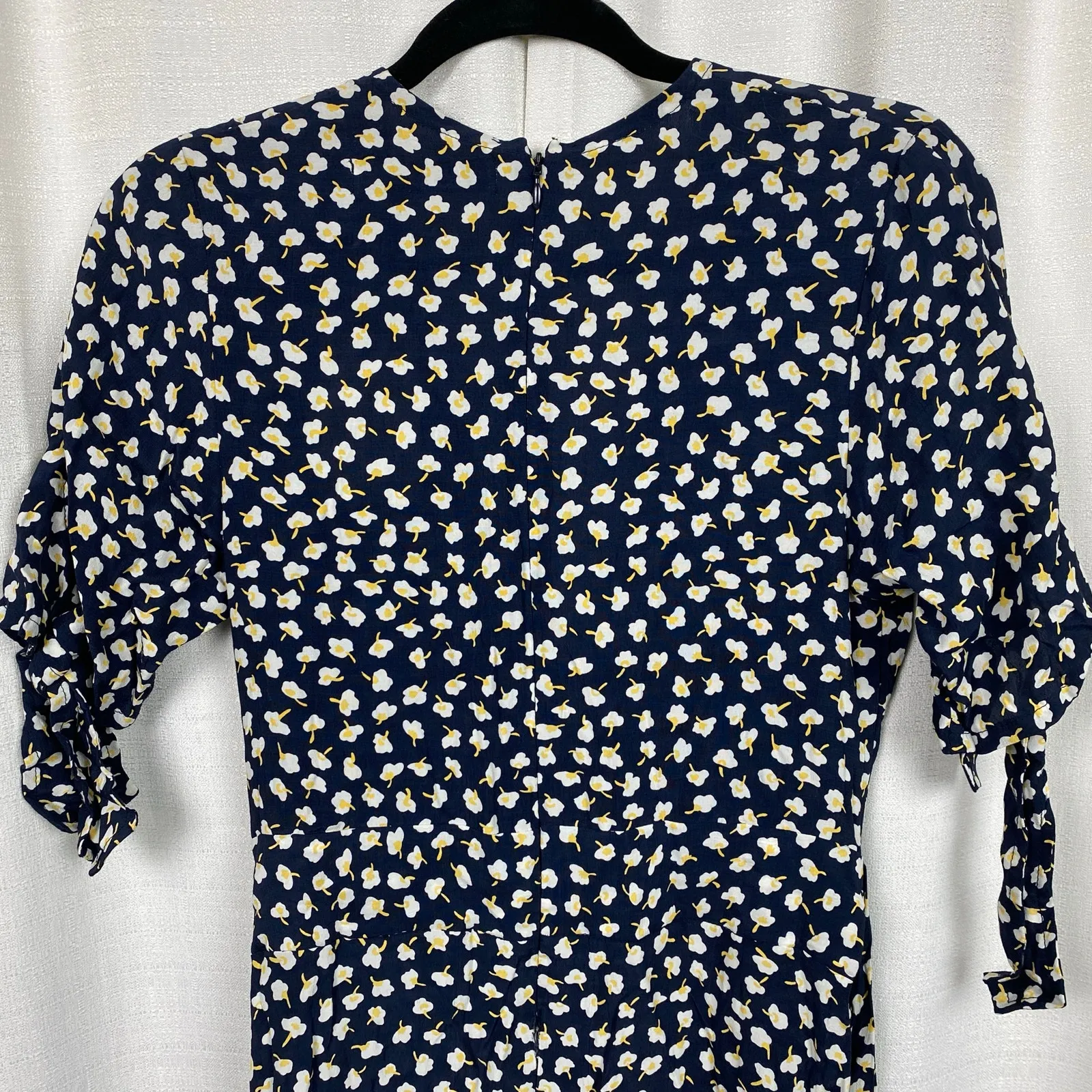 Faithfull The Brand Blue Vintage Bloom Birgit Mini Dress Sz.US6 NWT - Image 13