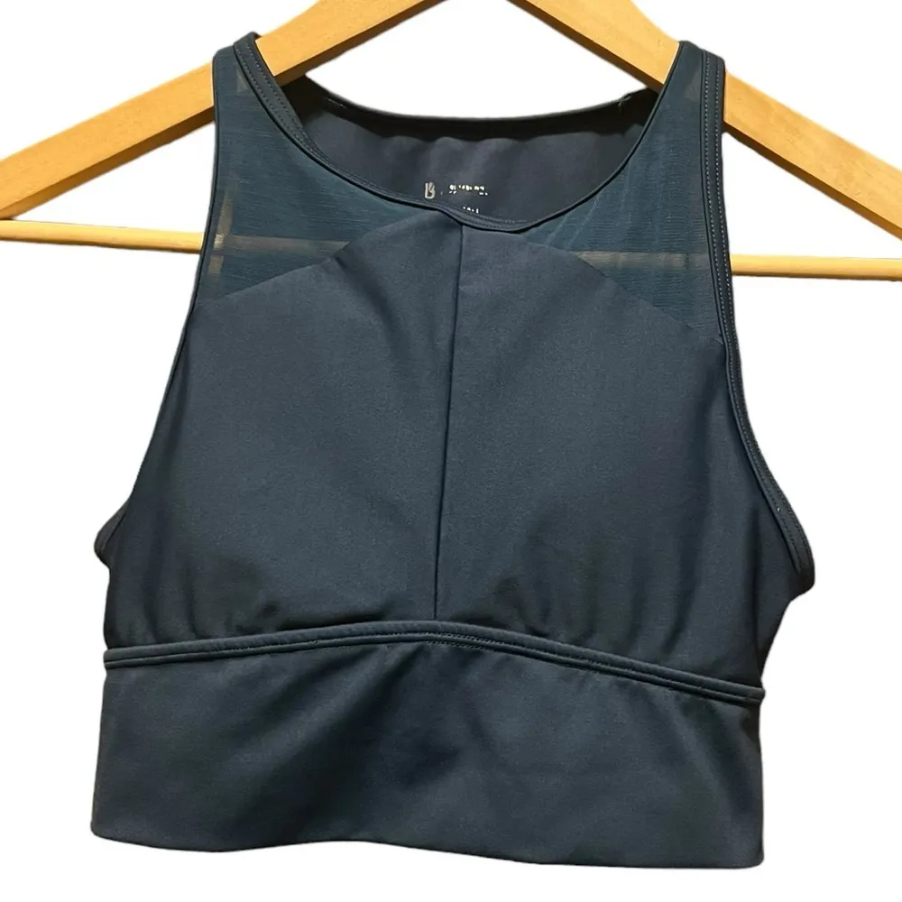 Buffbunny Viva La Vibe Teal High Neck Sports Bra - Image 2