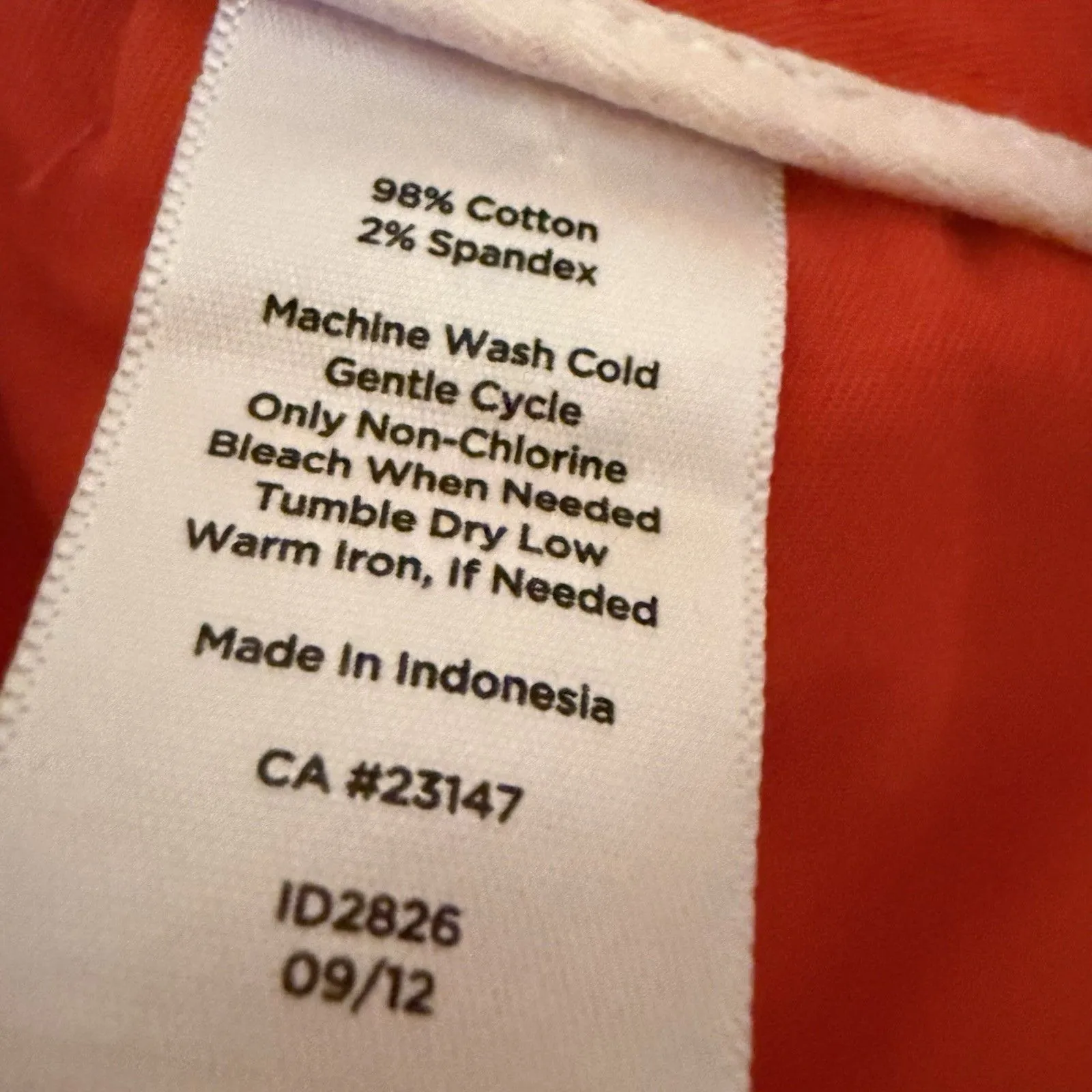 Talbots Scarlet Red Bootcut Slacks Women’s Work Office Professional Pants 16P - Image 10