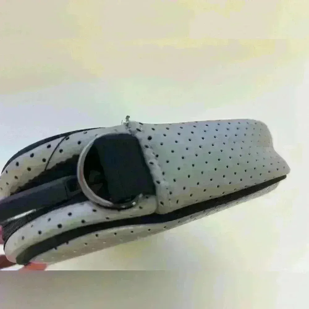 Haute Shore Drew Neoprene Camera Crossbody Bag Purse Gray Pink $52 Missing Strap - Image 4