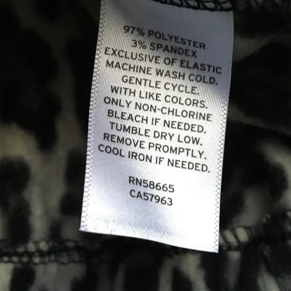 Abound Giada Leopard Print Fleece Sweatshirt XS Nordstrom Animal NWT - Image 6