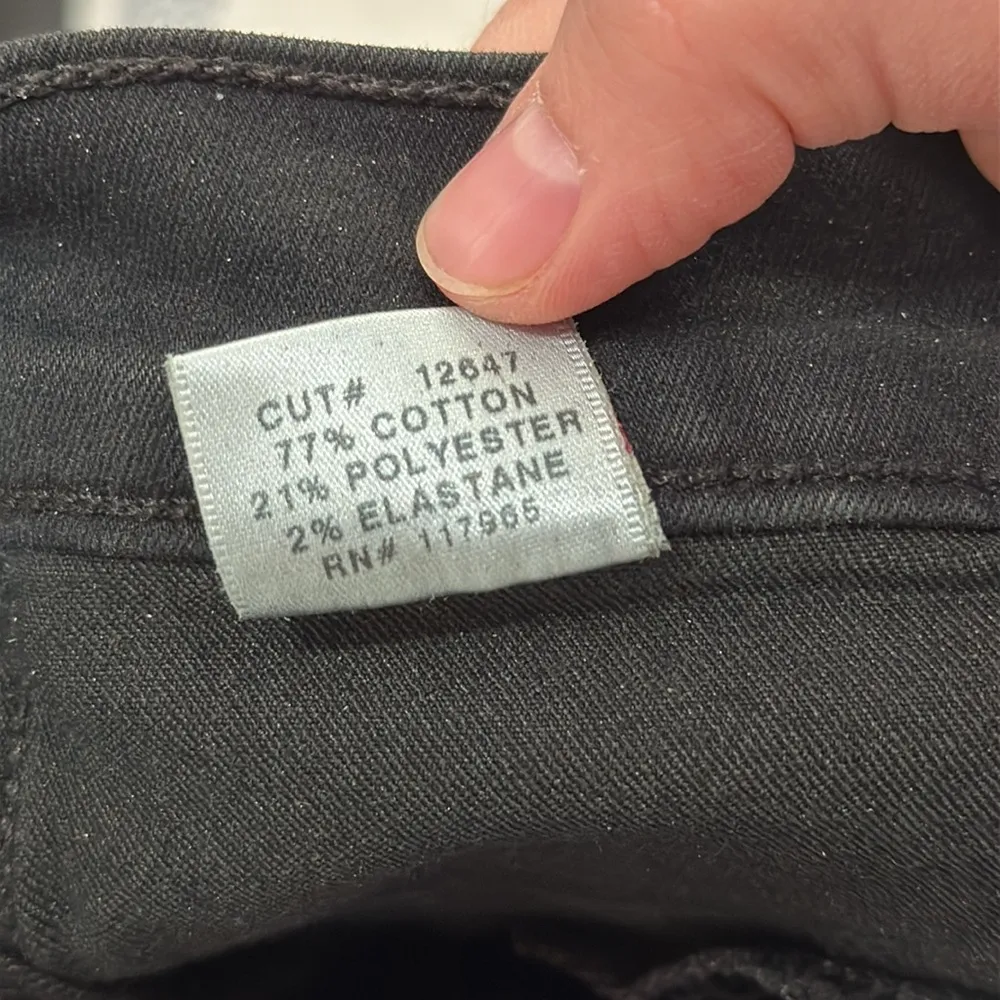 J Brand Black Super Skinny Jeans in Coat Steal Size 25 - Image 13