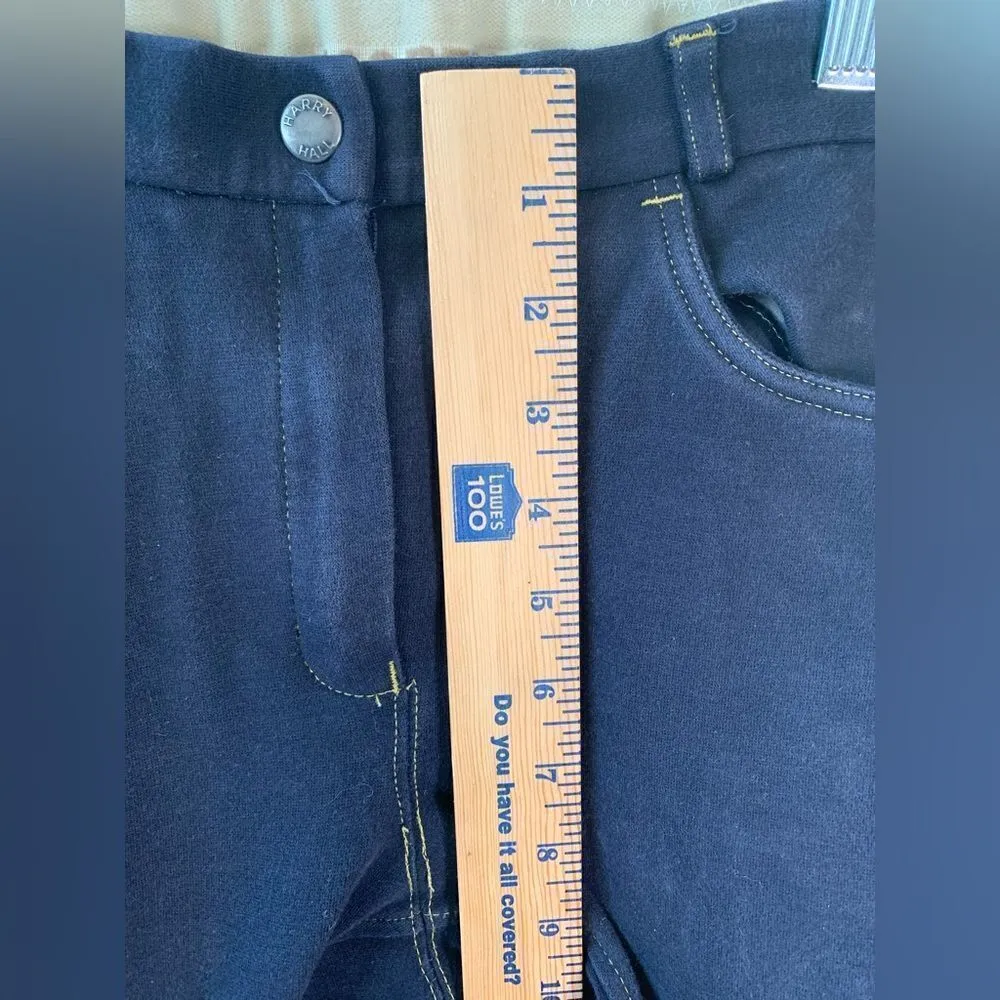Harry Hall Black Equestrian Jodhpurs size 26 Black - Image 11