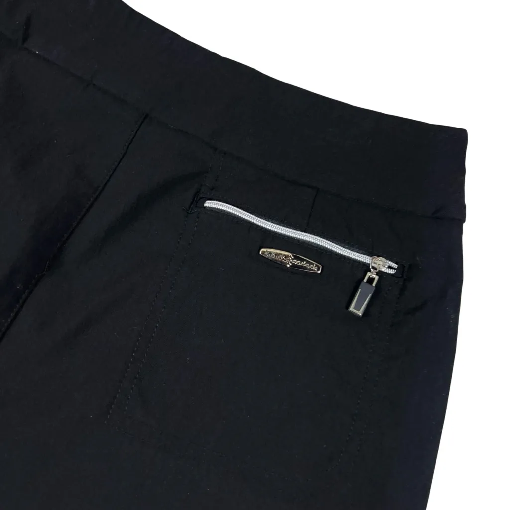 Jamie Sadock Golf Black Skinnylicious Control Top Waistband Skort Size 6 - Image 6