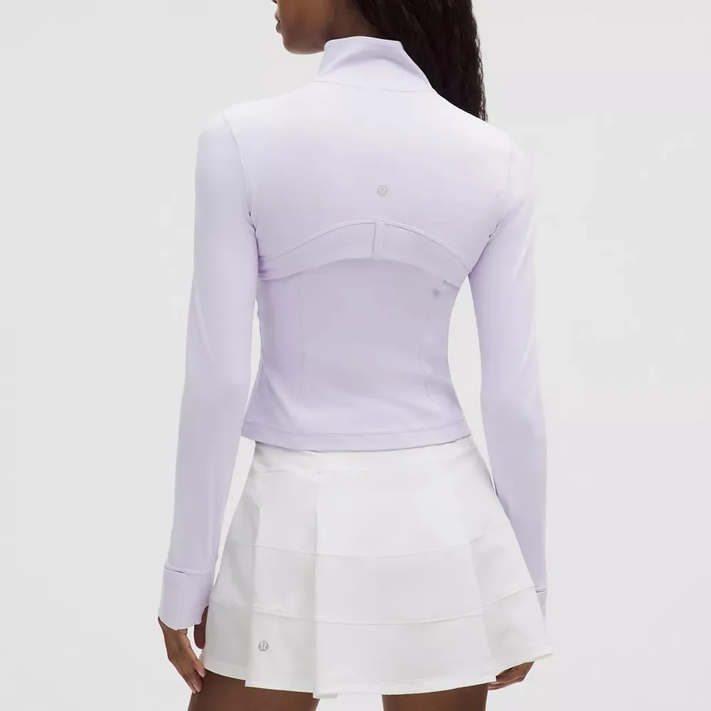 Lavender Frost Define Cropped Jacket Nulu - Image 8